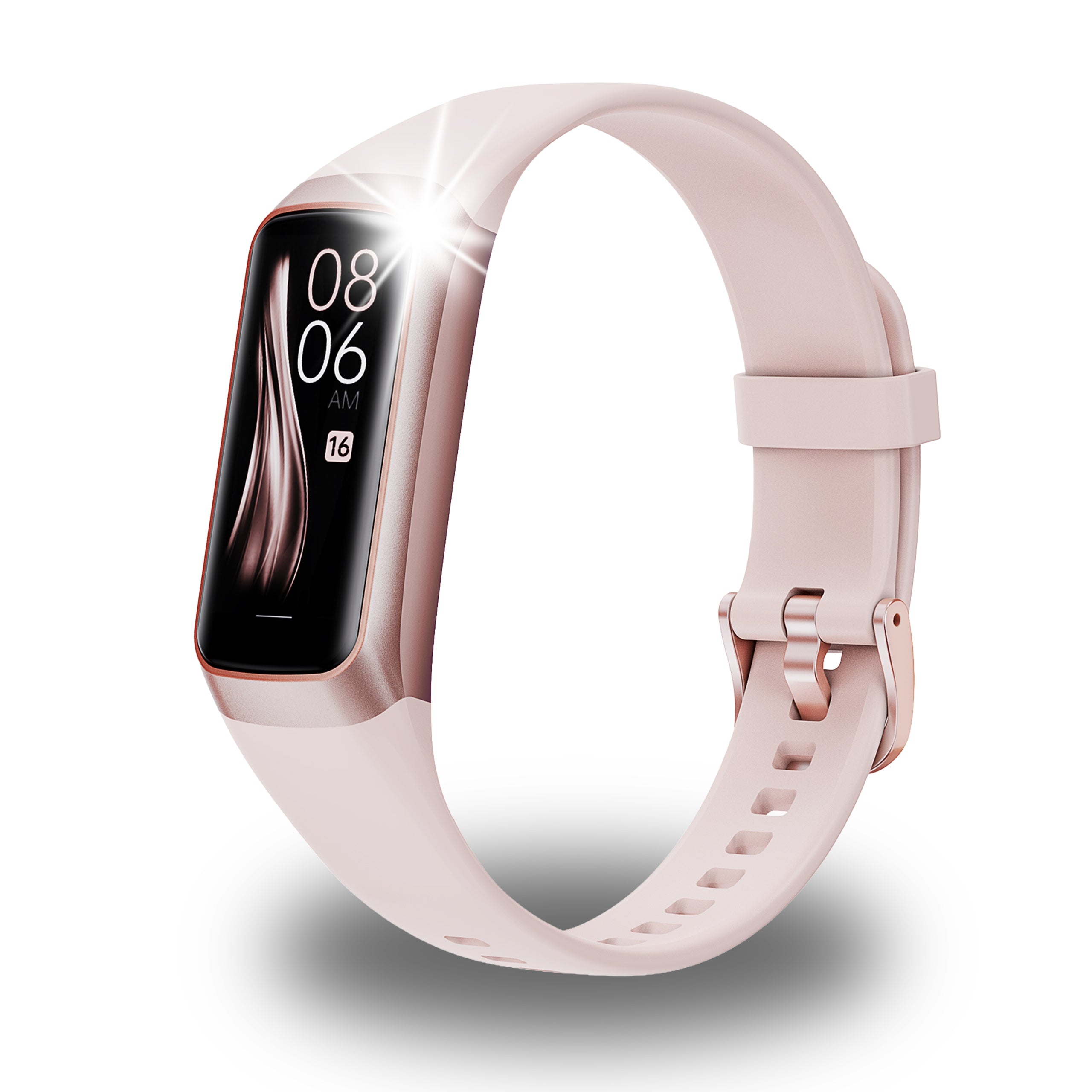 WOMEN'S SMARTWATCH SMARTBAND CALLS SPORT HEART RATE NOTIFICATIONS POLISH MENU Packaging status original