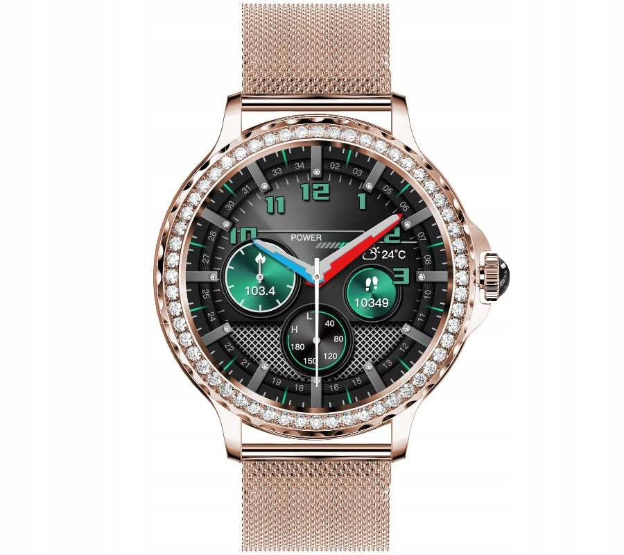 WOMEN'S SMARTWATCH WATCH RECEIVING CALLS PL ECG PULS SMS SMART WATCH P Brand Rubicon