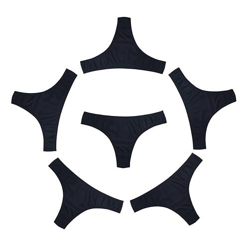 WOMEN'S THONG COTTON BREATHABLE 6 PAIRS BIKINI FOR WOMEN HOME Brand no brand