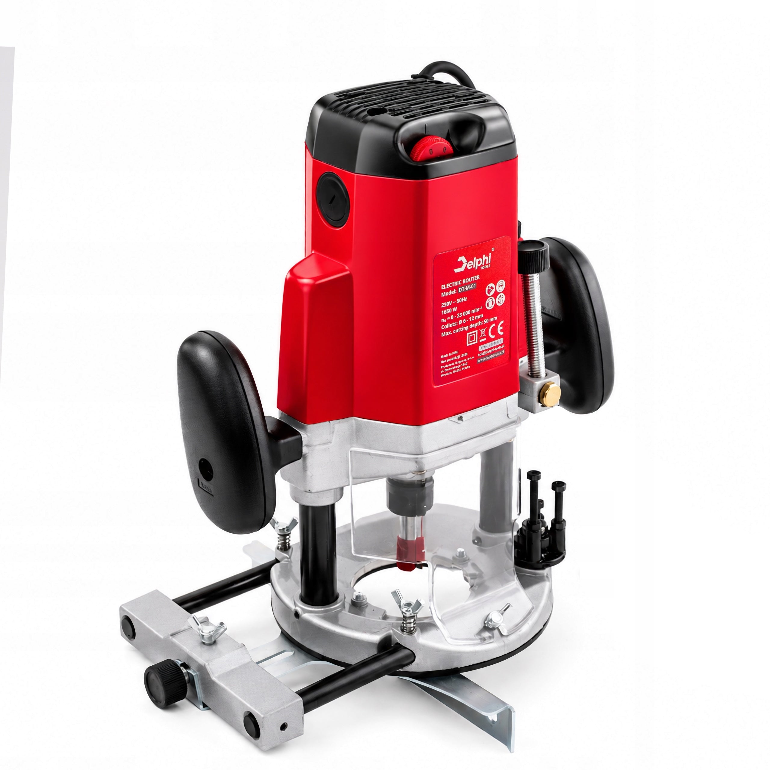 WOOD SPINDLE MILLING MACHINE ELECTRIC CUTTER + 12 CUTTERS Brand Delphi tools