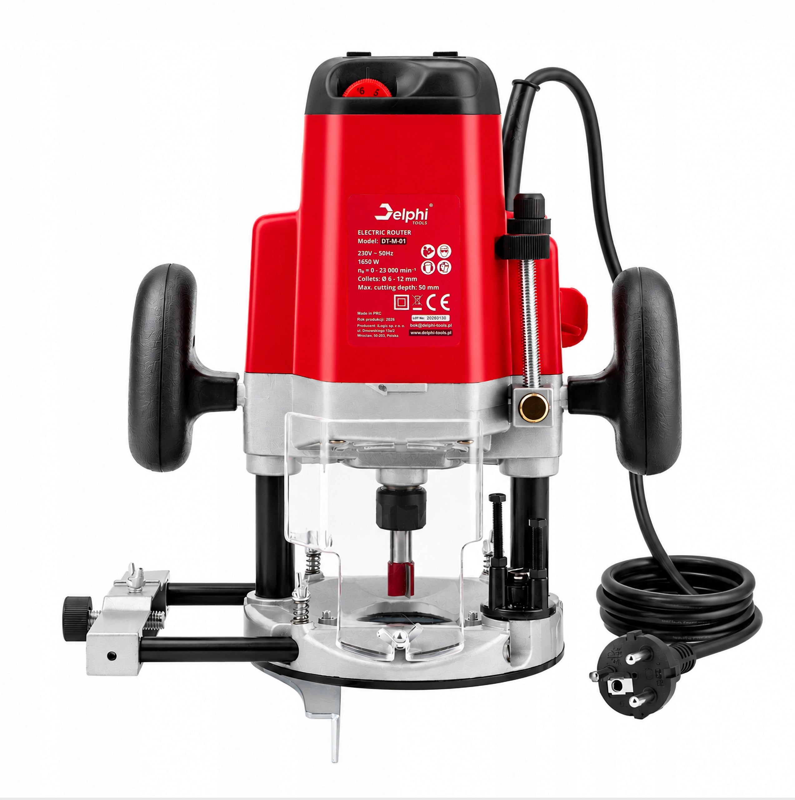 WOOD SPINDLE MILLING MACHINE ELECTRIC CUTTER + 12 CUTTERS Power supply mains