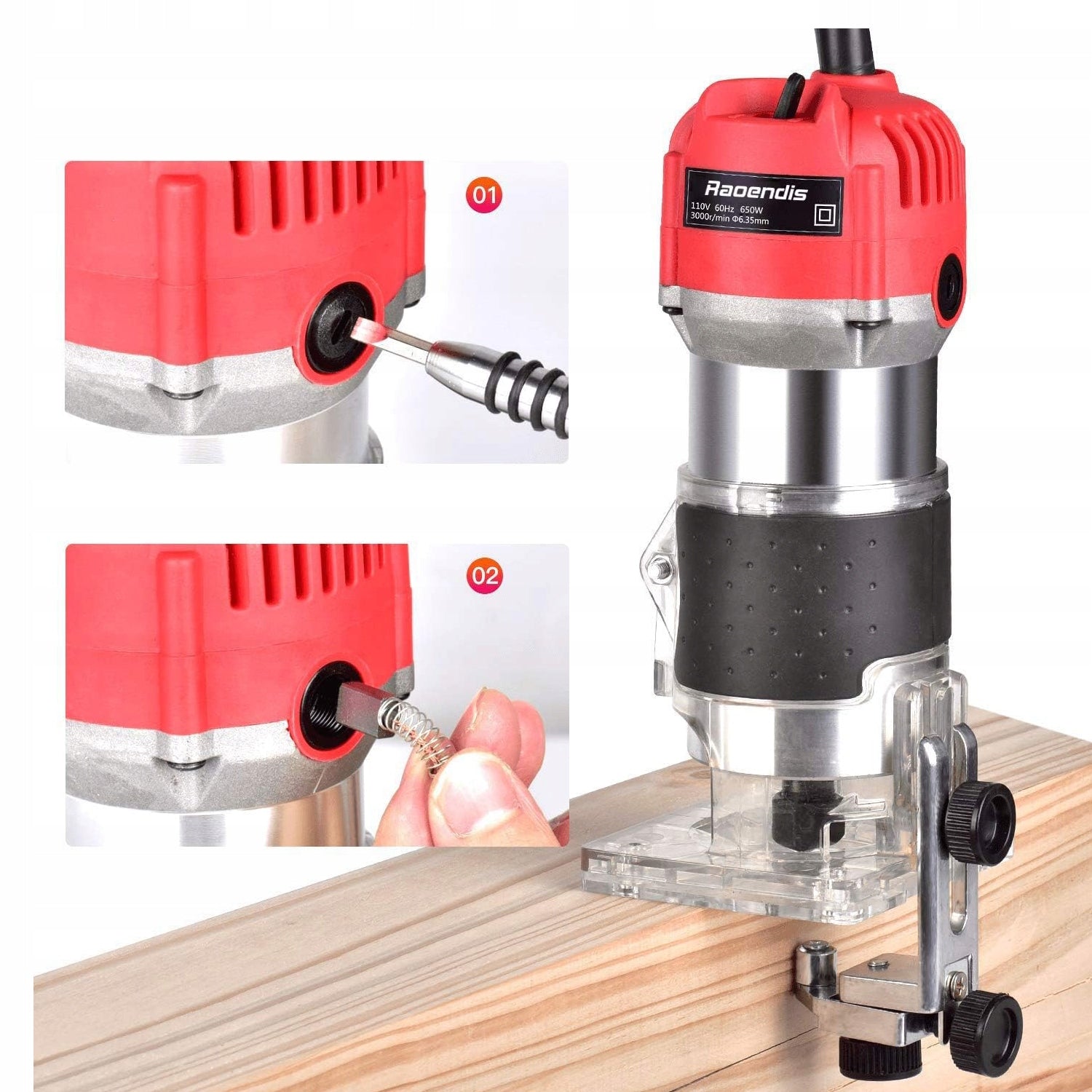 WOOD SPINDLE MILLING MACHINE VERTICAL MANUAL UNIVERSAL FOR EDGES Manufacturer code 6TL0733EU00