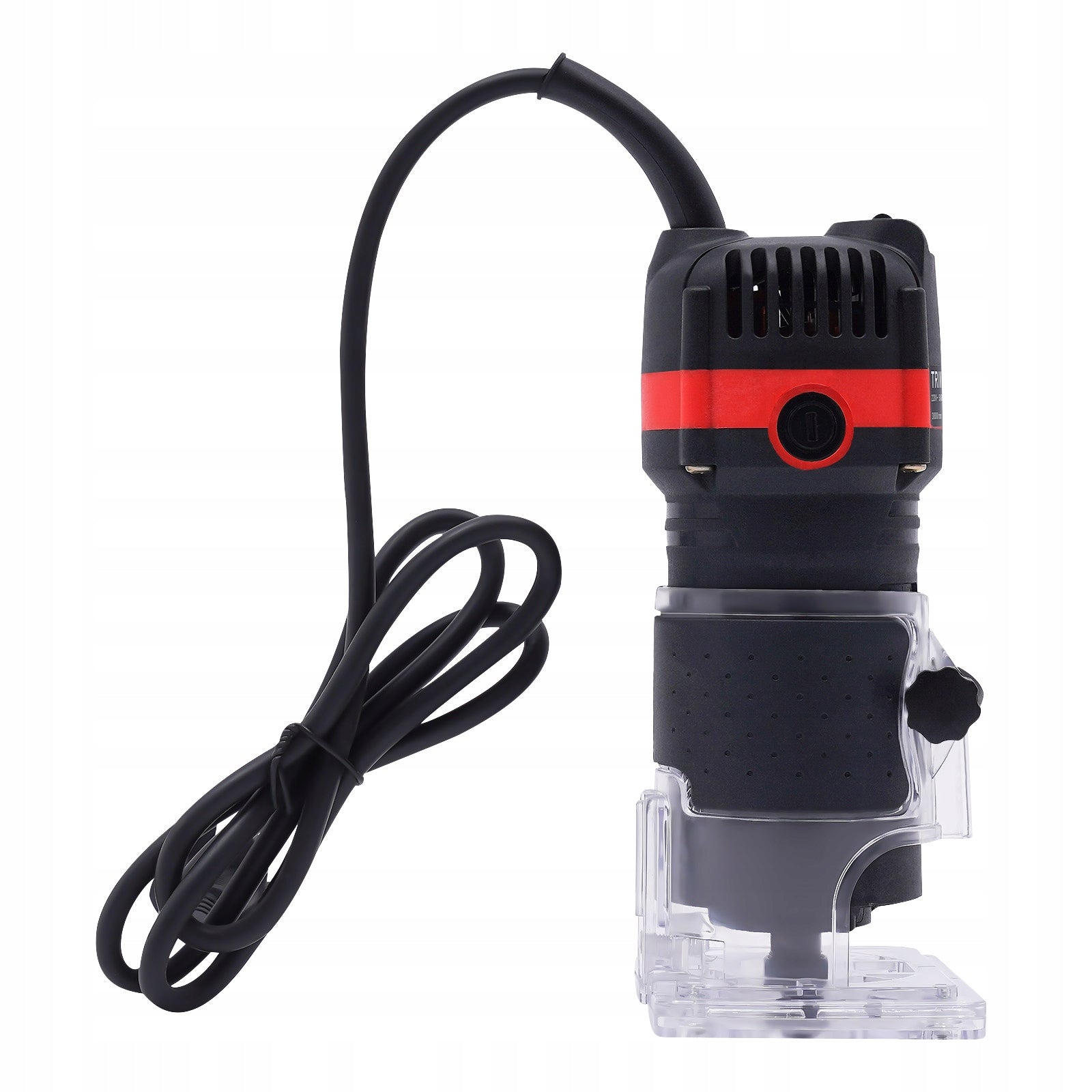 WOOD TRIMMER MILLING MACHINE ELECTRIC MANUAL BASE GUIDES 800W Power supply mains