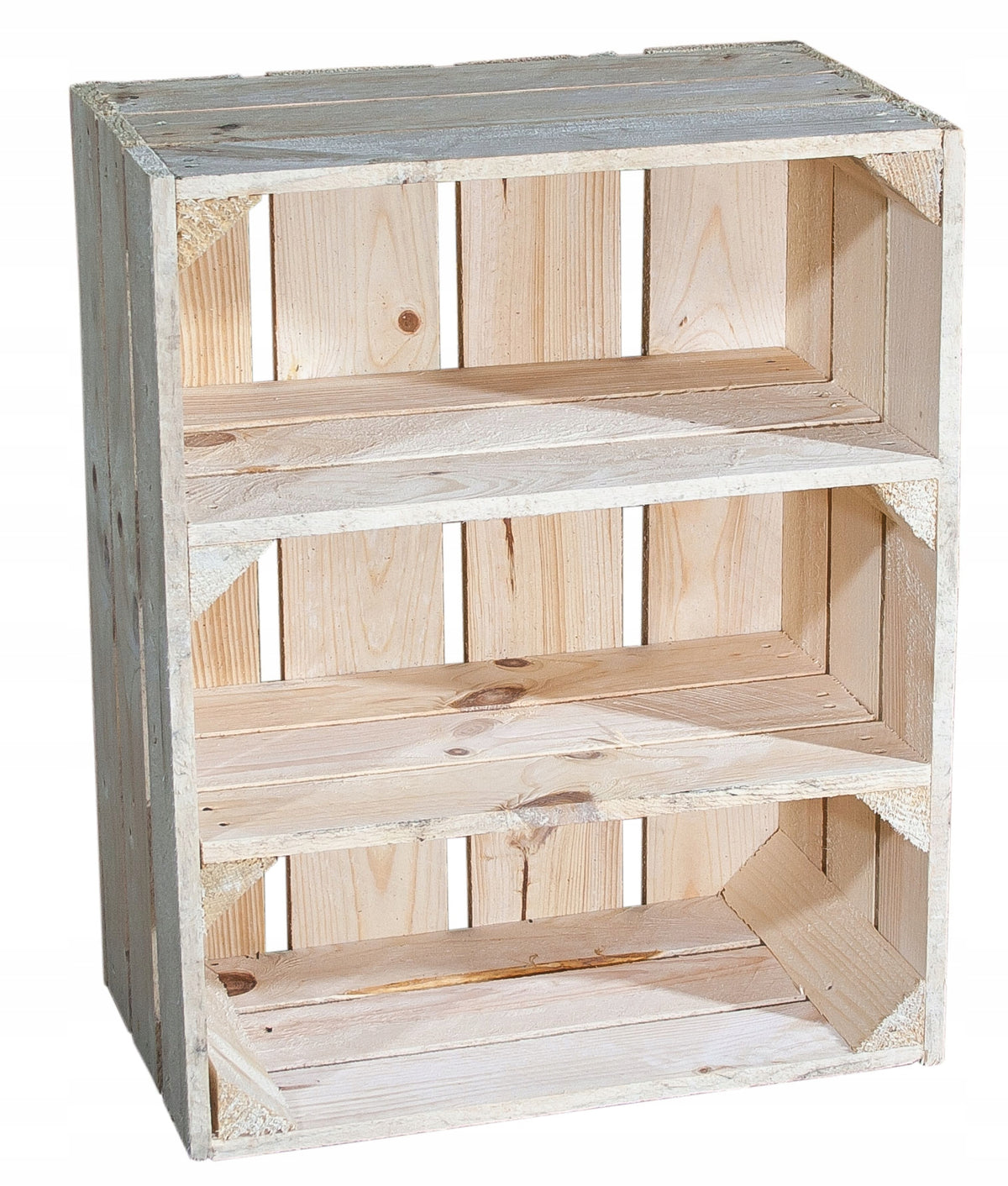 WOODEN BOX CABINET SHELF BOOKCASE 50x40x23