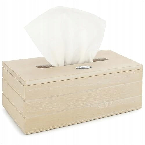WOODEN BOX FOR COSMETIC WIPES - EASY ACCESS