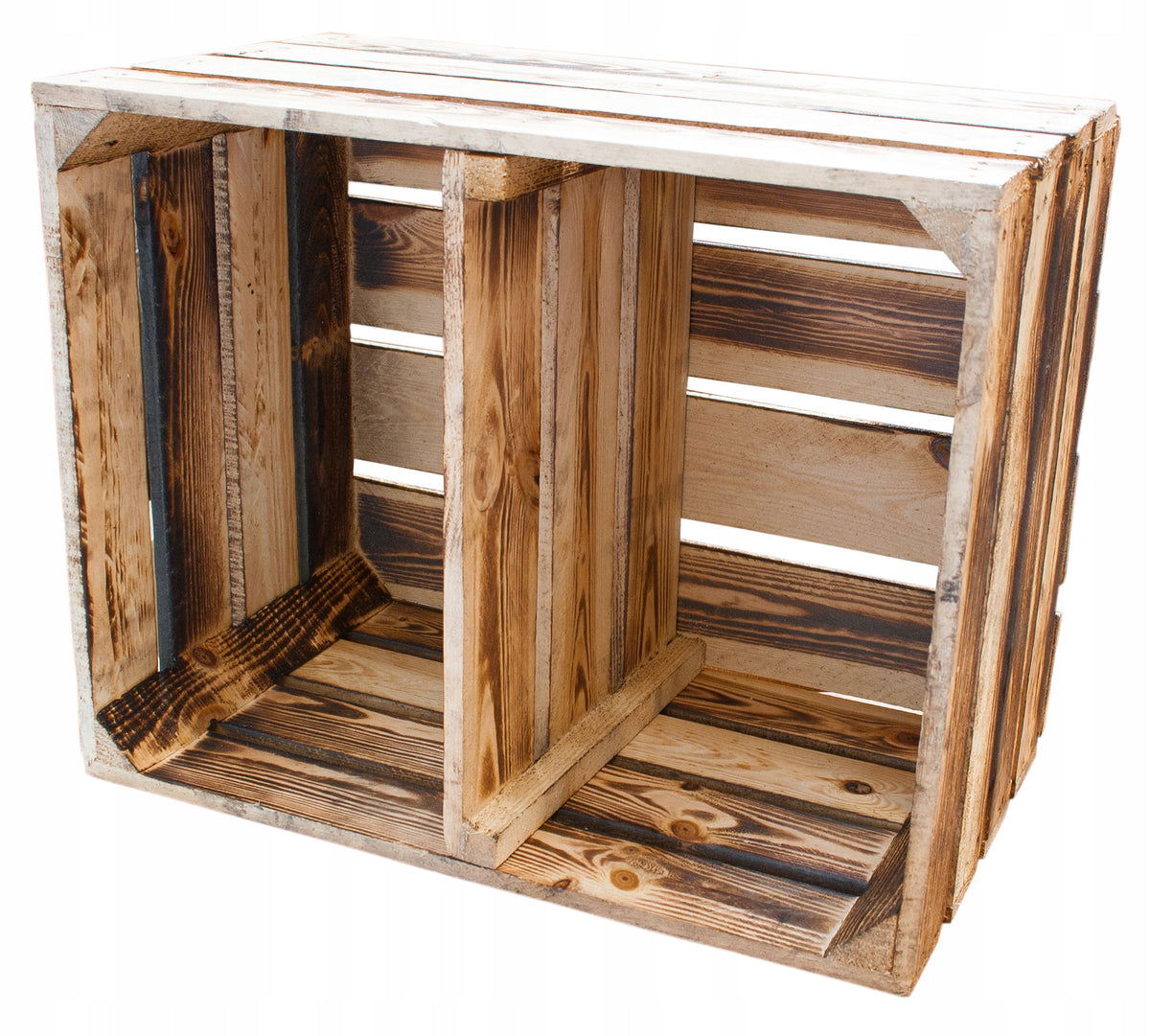 WOODEN BOX Tanned BOXES SHELF CABINET Capacity 20 l