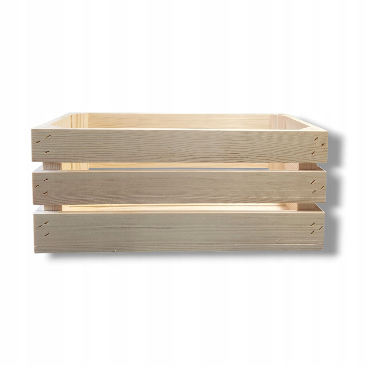 WOODEN BOX for storing fruit jam for toys 40x20x17