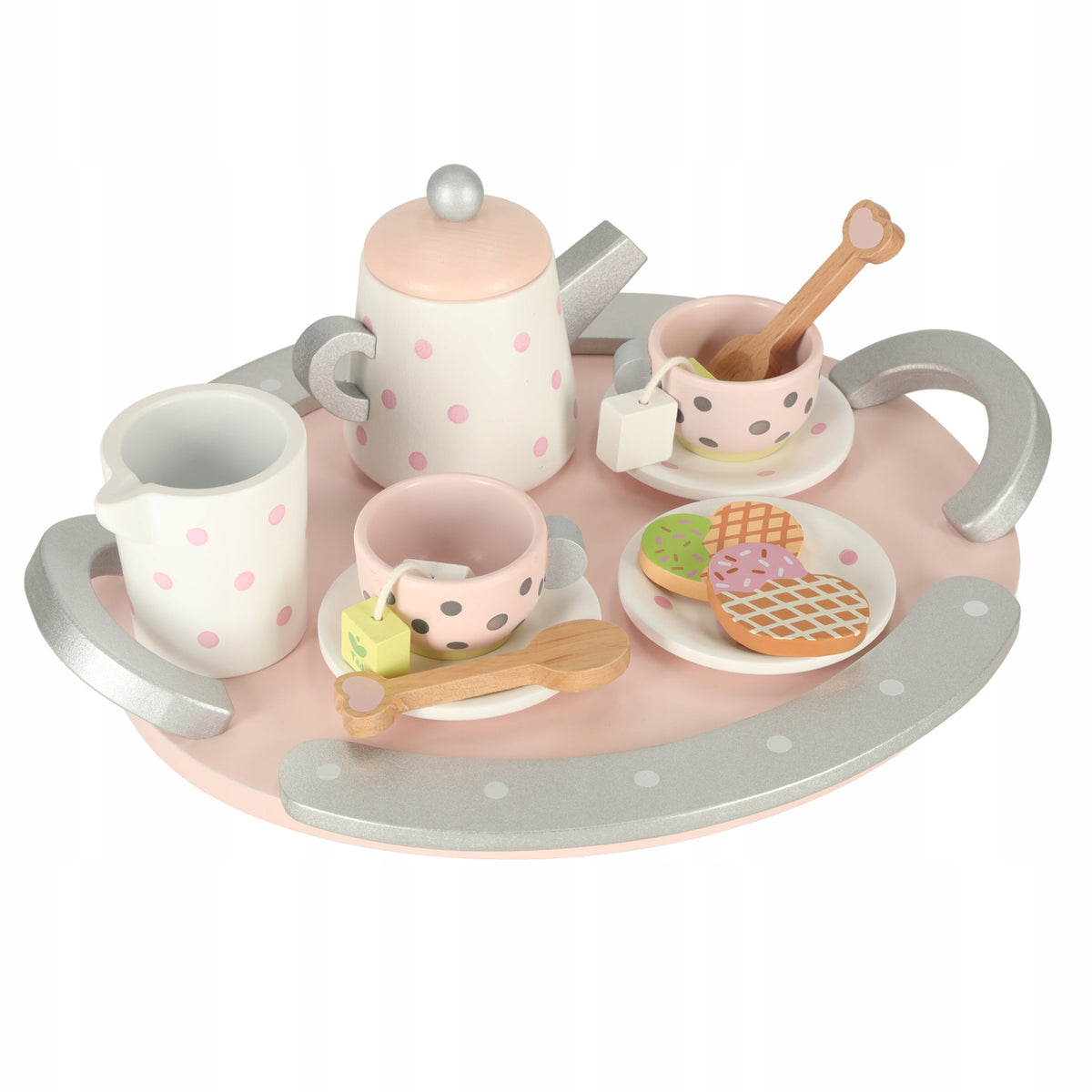 WOODEN COFFEE SERVICE COFFEE TEA SET FOR CHILDREN ACCESSORIES TABLEWARE Manufacturer code KX3771