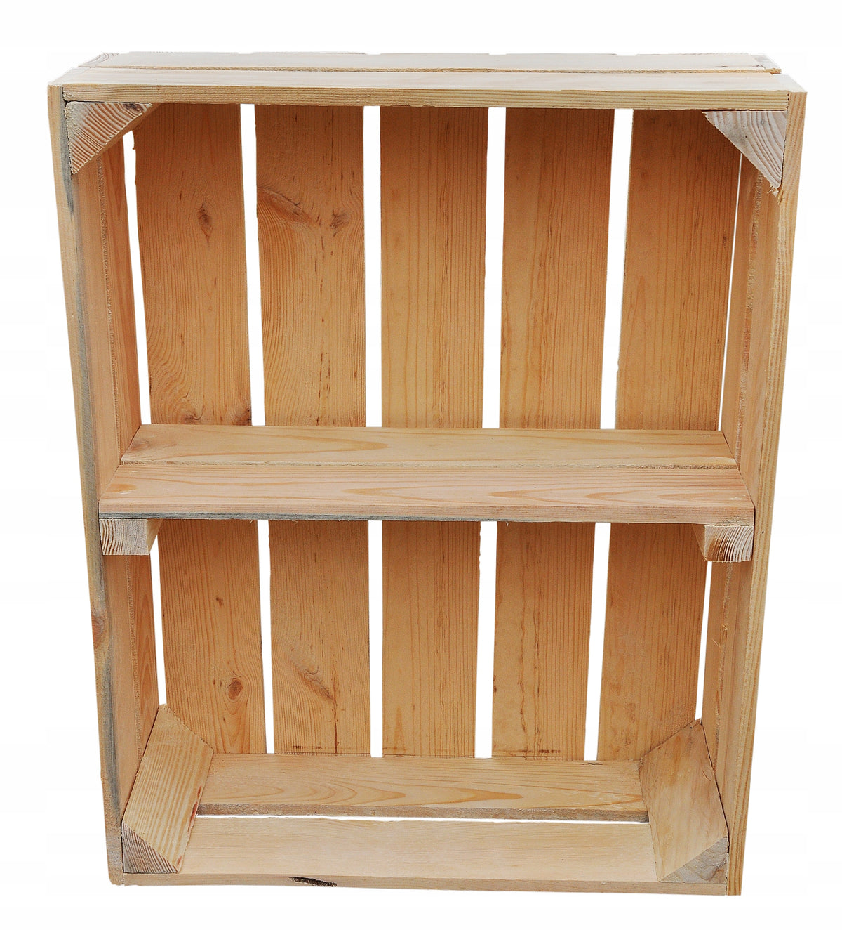 WOODEN DECORATIVE SHELF BOOKCASE 50x40x16