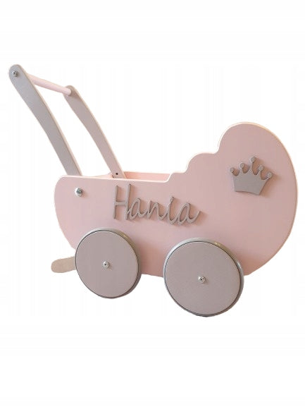 WOODEN DOLL STROLLER WOODEN WALKER PUSHER MANUFACTURER