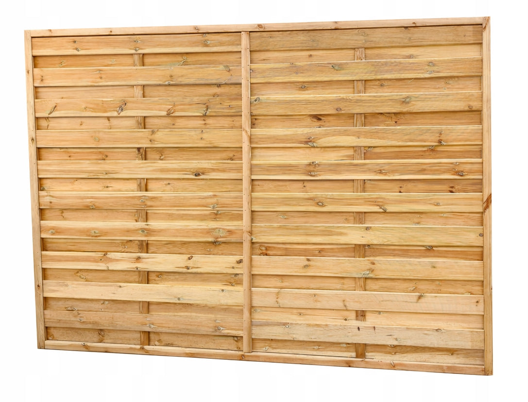 WOODEN FENCE 250 cm x 180 cm FENCES 250 cm FENCE PERGOLAS SOLID AND MASSIVE