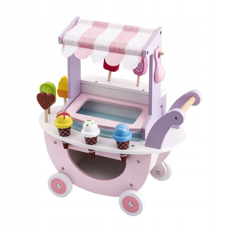 WOODEN ICE CREAM PARLOR ON COLIC