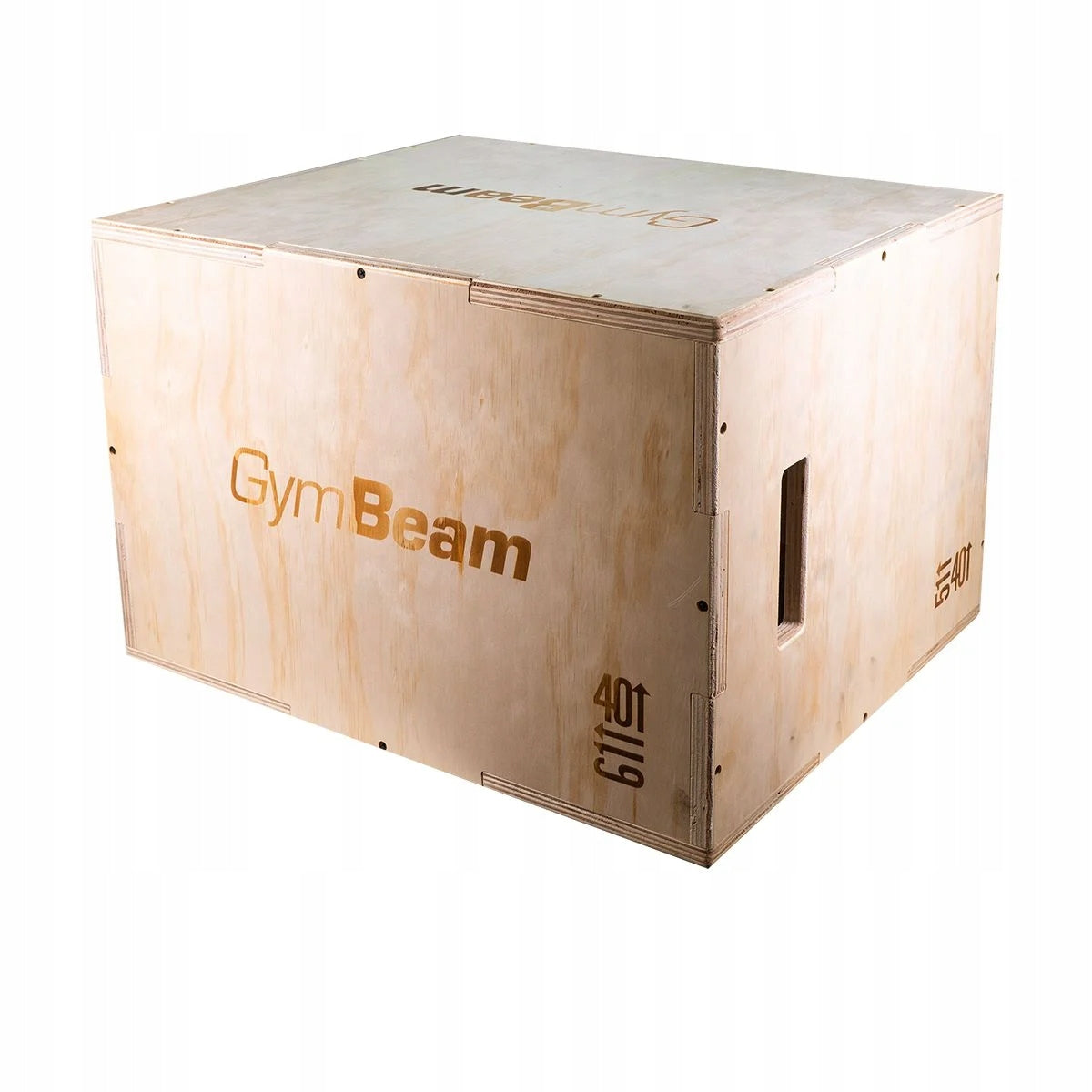 WOODEN JUMP BOX CROSSFIT HIIT 40x51x61cm GymBeam Manufacturer code PlyoBox - GymBeam