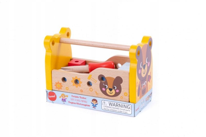 WOODEN MECHANICS BOX IWOOD toddler tool builder Packaging status original