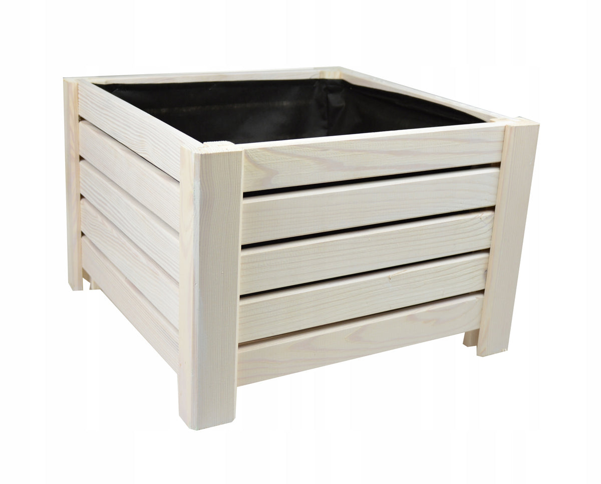 WOODEN PLANTER COVER 38 cm FOR CHRISTMAS TREE