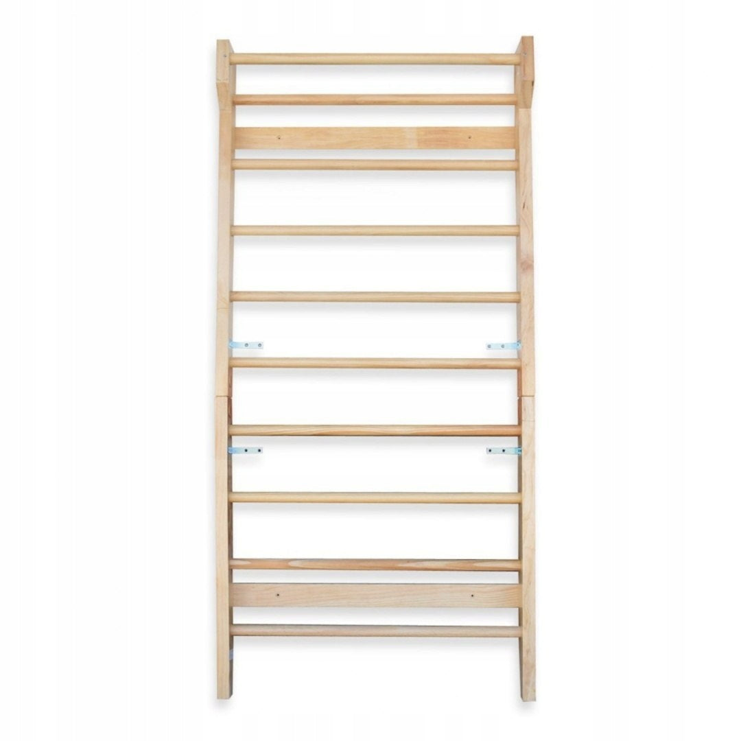 WOODEN REHABILITATION GYMNASTIC LADDER 195CM WITH BAR Manufacturer code 40495