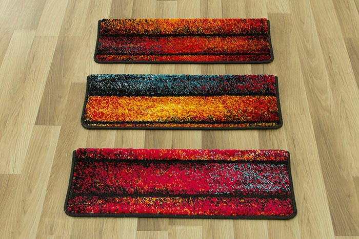 WOODEN STAIR COVERS STAIR RUGS BOARDS BELTS COLORED RUGS Length 60 cm