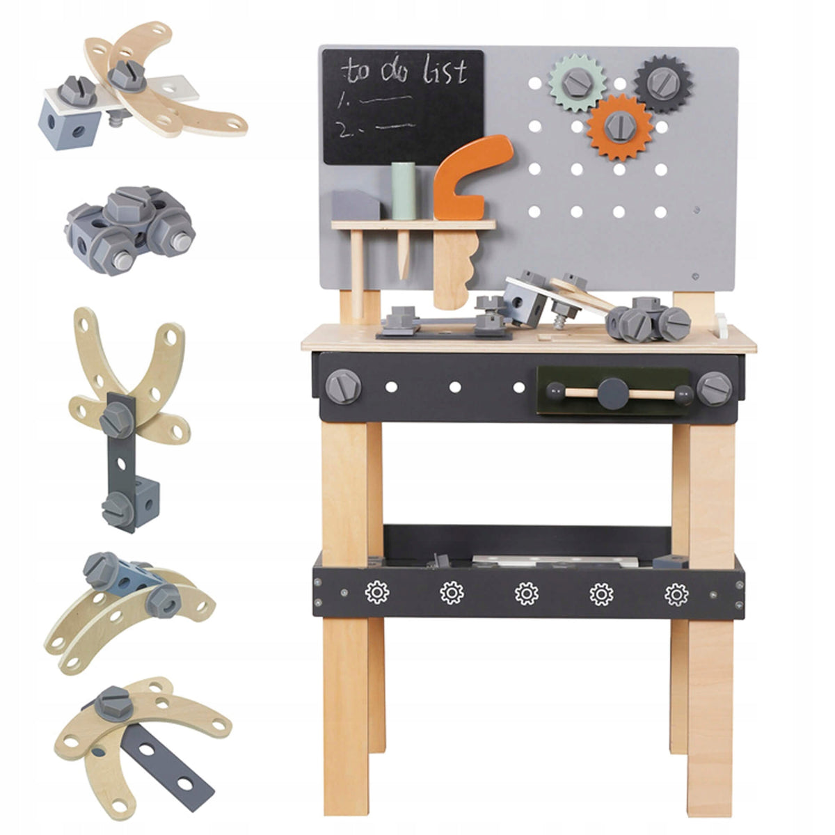 WOODEN WORKSHOP FOR A BOY WITH TOOLS SMALL DIYER EAN (GTIN) 5900724068759