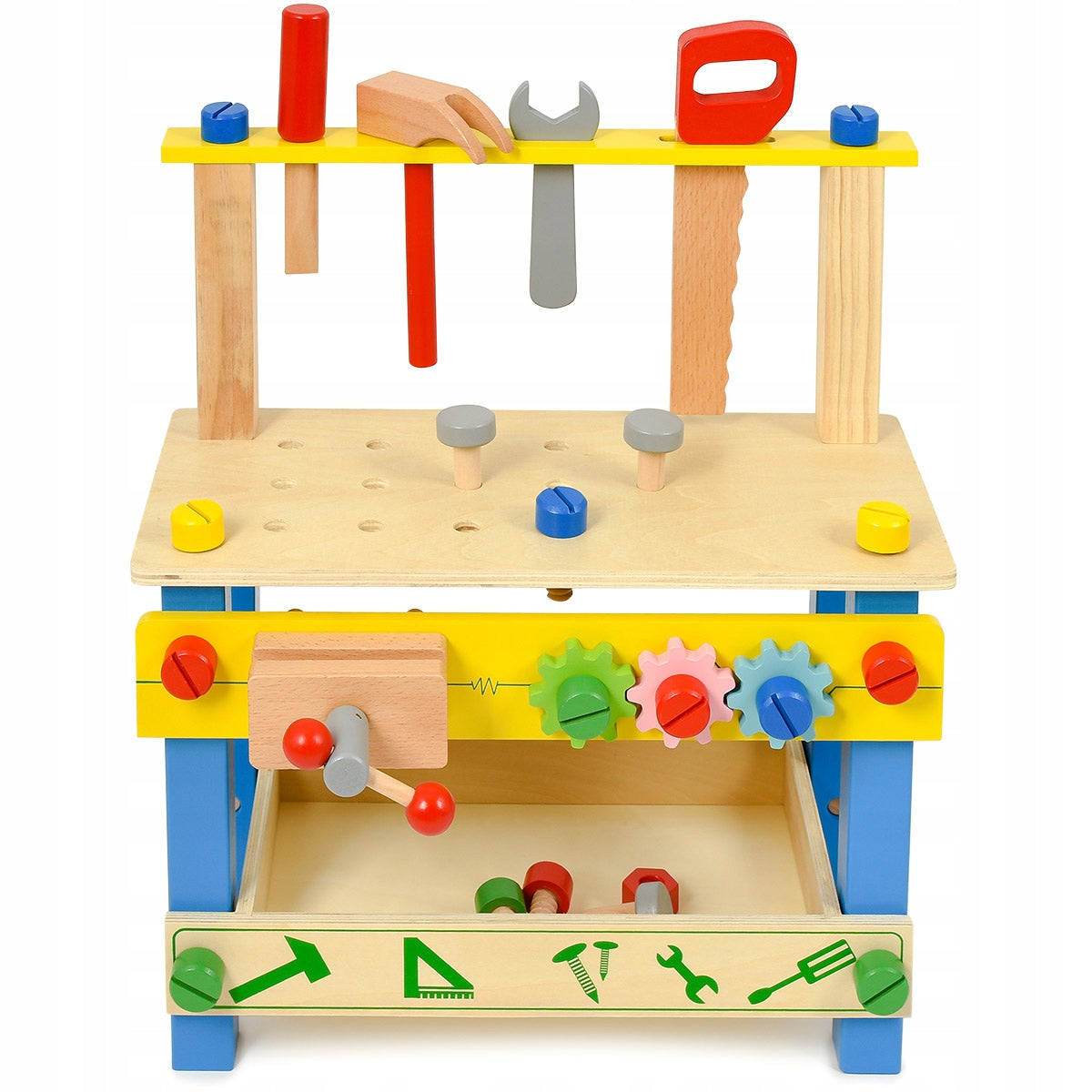 WOODEN WORKSHOP FOR CHILDREN DIY TABLE TOOLS VICE 65CM Manufacturer code F162