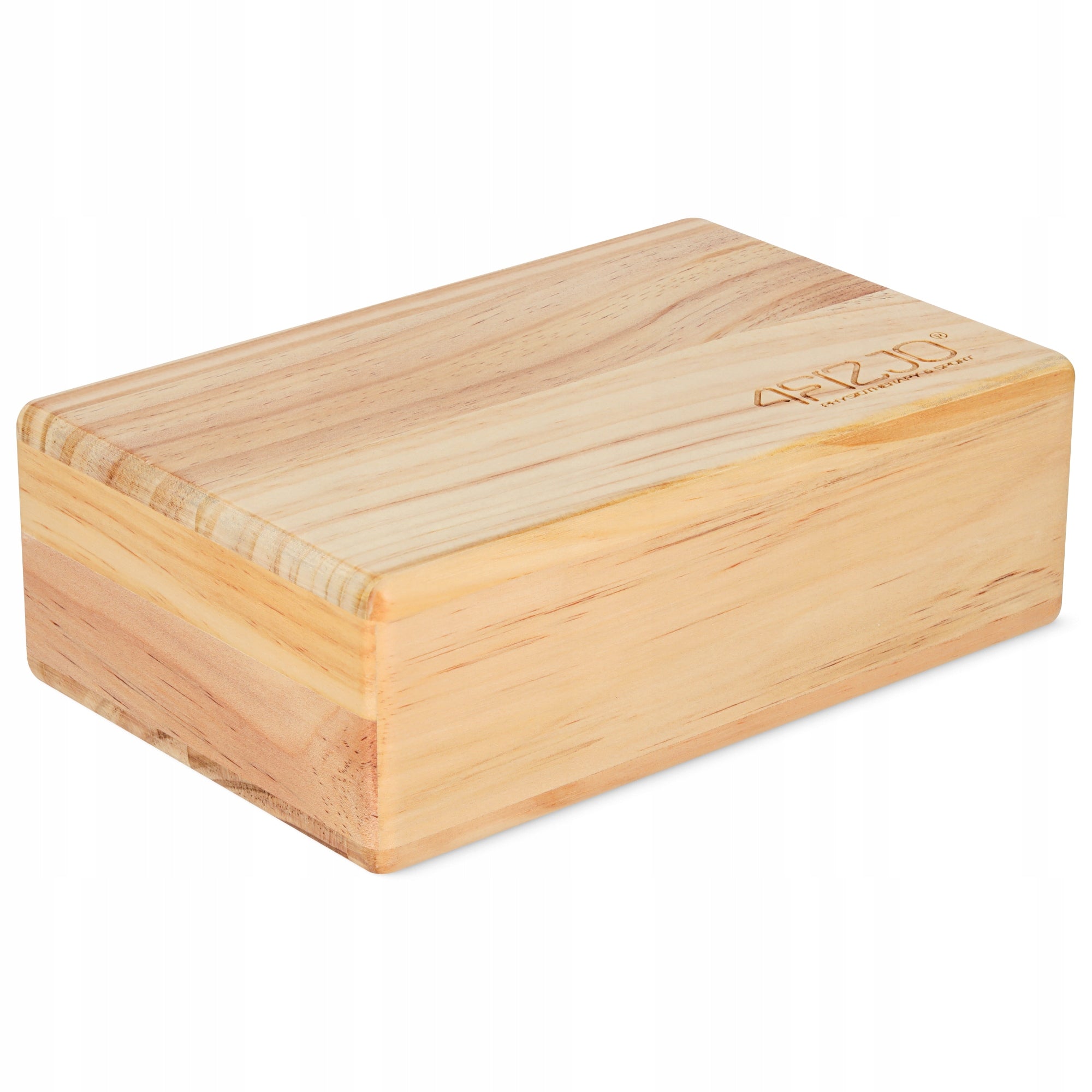 WOODEN YOGA CUBE EXERCISE BLOCK PILATES FITNESS STRETCHING 4FIZJO