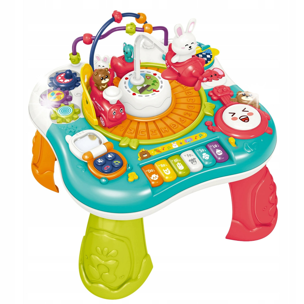 WOOPIE BABY Educational Table Interactive 2in1 Piano Sounds Creative