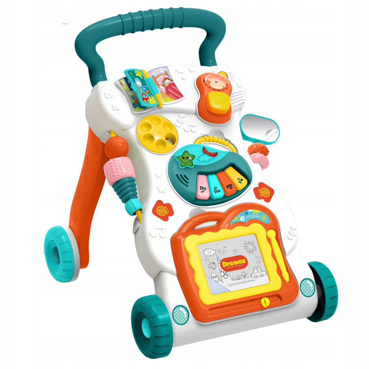 WOOPIE BABY Playing Walker with Znikopis Pusher Piano Brand Woopie