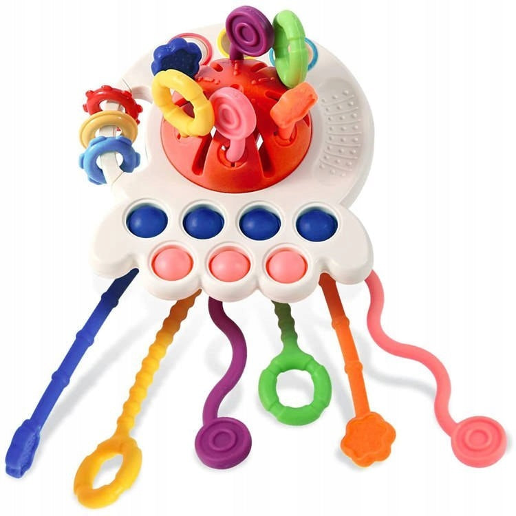 WOOPIE BABY Sensory Toy Montessori Teether Multifunctional 0+