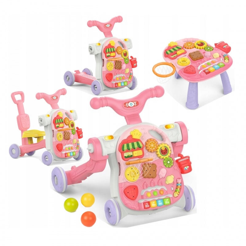 WOOPIE BABY Walker 5in1 Multifunction Pink 1+ Kid's age 12＋ months