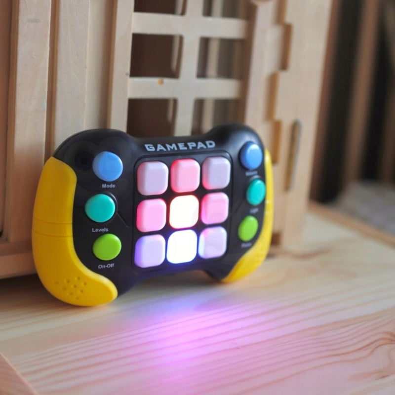 WOOPIE Electronic Arcade Game Pop-It Fidget Toy Gamepad Blue Brand Woopie