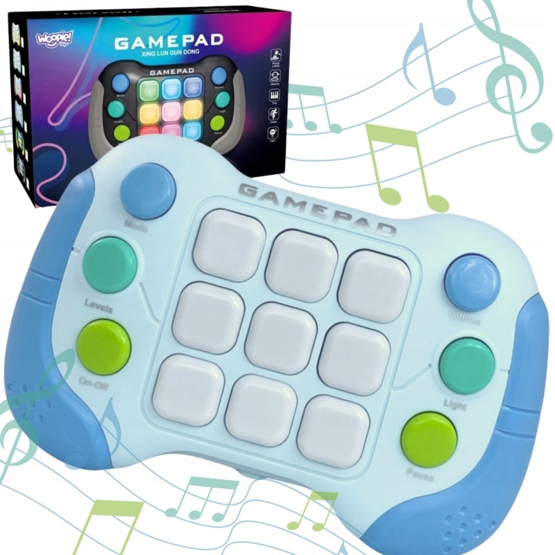WOOPIE Electronic Arcade Game Pop-It Fidget Toy Gamepad Blue