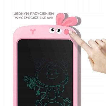 WOOPIE Graphics Tablet 10.5" for Drawing Magic Drawing Board + Stylus 41229 Pink