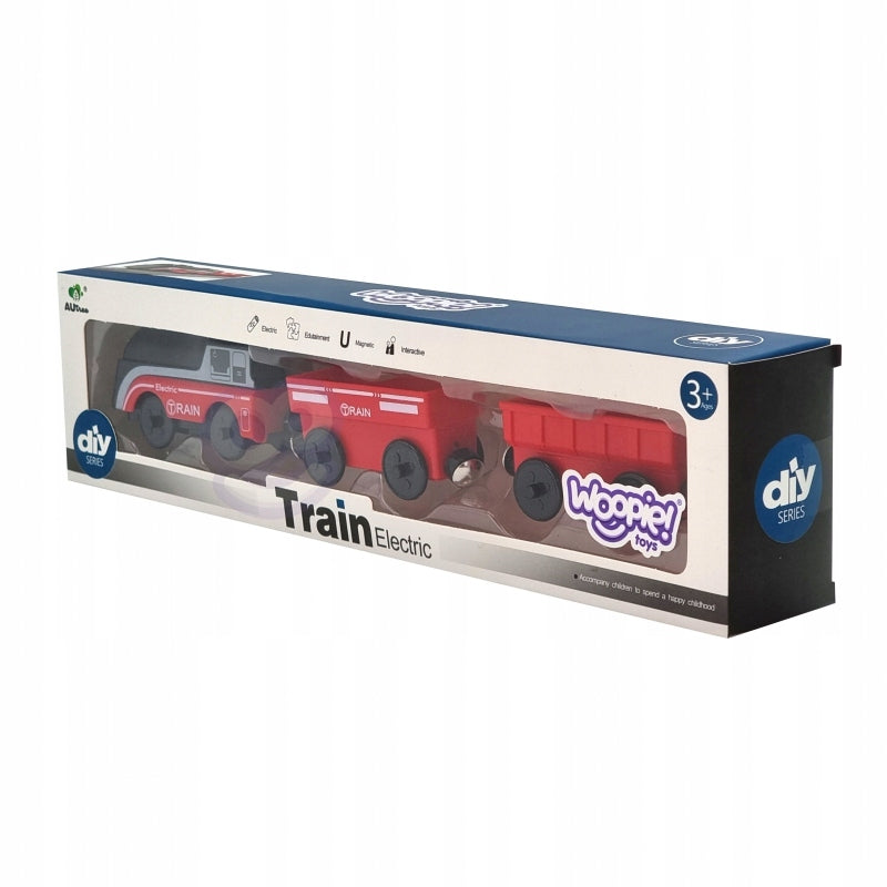 WOOPIE LOCOMOTIVE ELECTRIC TRAIN WAGONS FOR MAGNET 3 YEARS+