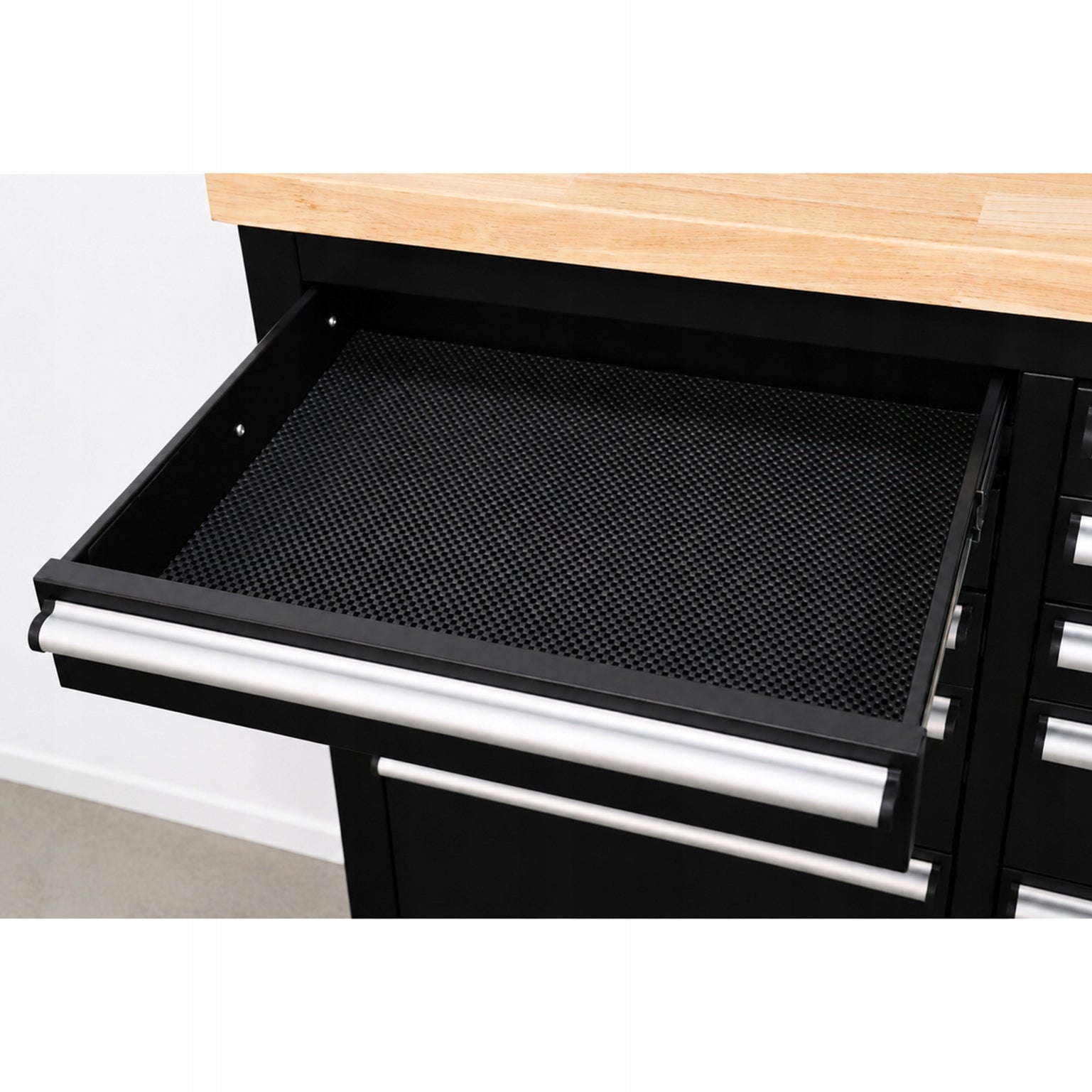WORKBENCH WORKTOP TROLLEY TOOL CABINET LED LIGHTING 230V Brand Luxtom
