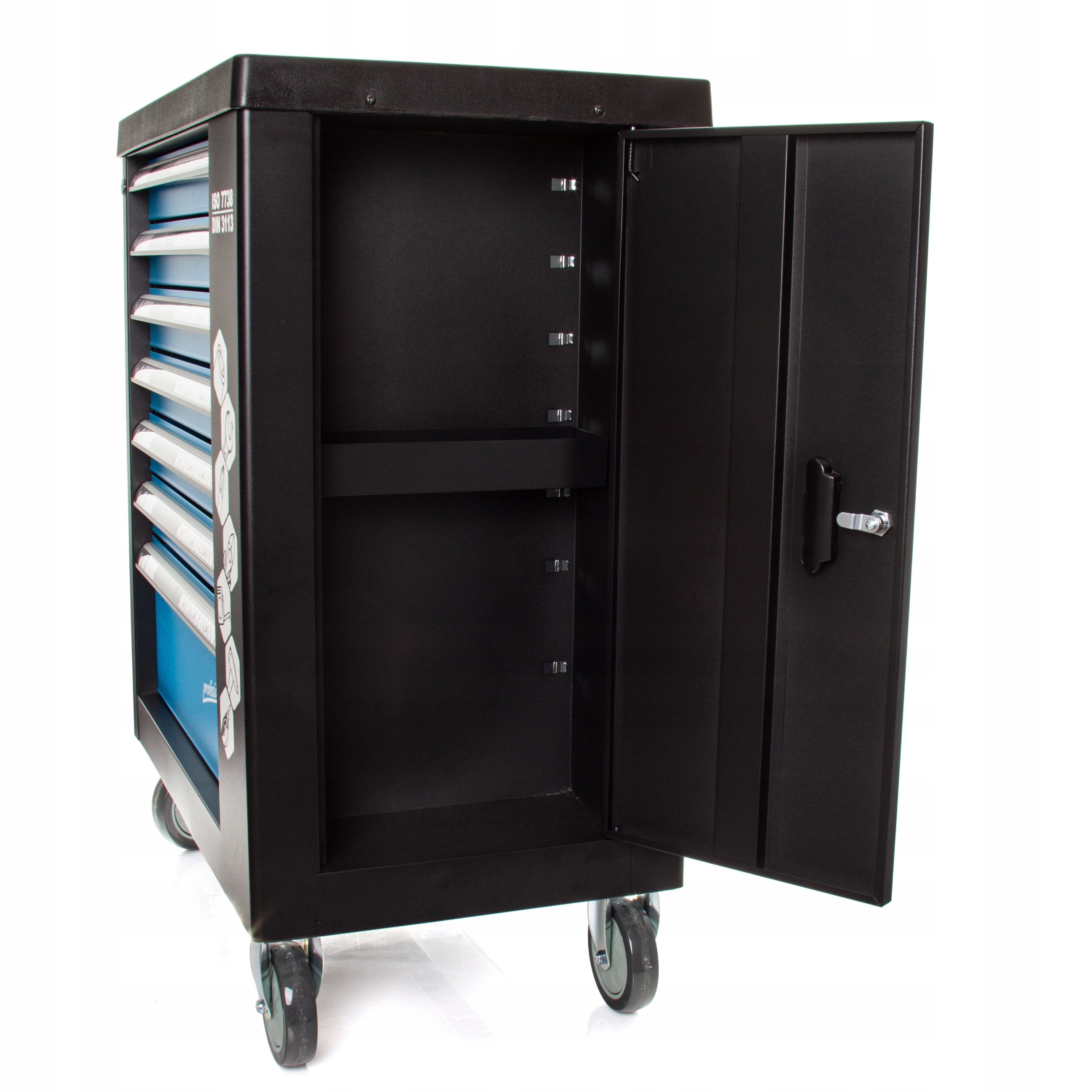 WORKSHOP CABINET SERVICE TROLLEY PREMIUM TOOLS SET 258EL Manufacturer code M66595