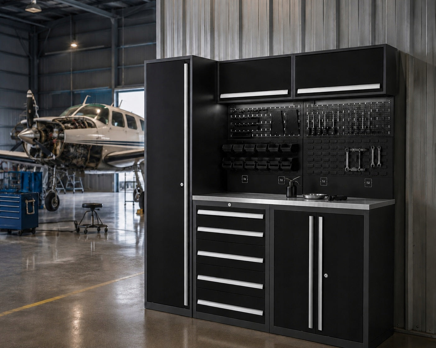 WORKSHOP FURNITURE TOOL CABINET FURNITURE FOR TOOLS XXXL Manufacturer code szafka narzedziowa
