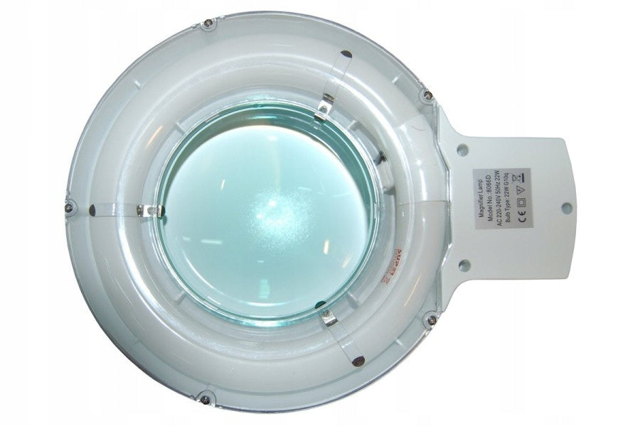 WORKSHOP LAMP WITH MAGNIFYING GLASS 127MM 8066-1C 8 DIOPTERS Brand no brand