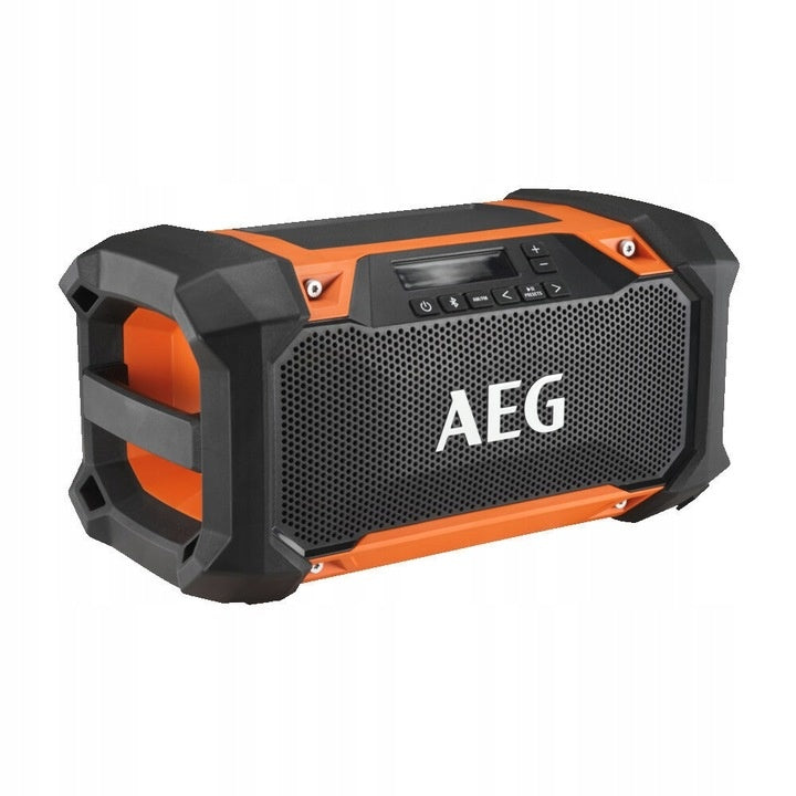 WORKSHOP RADIO CONSTRUCTION BLUETOOTH SPEAKER BATTERY OPERATED Y18V BRSP18-0 AEG Brand AEG