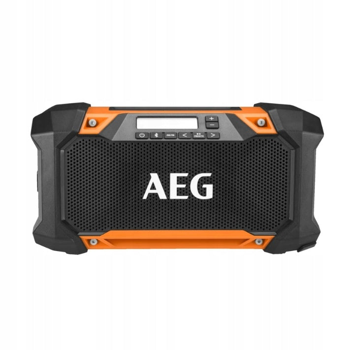 WORKSHOP RADIO CONSTRUCTION BLUETOOTH SPEAKER BATTERY OPERATED Y18V BRSP18-0 AEG Packaging status original