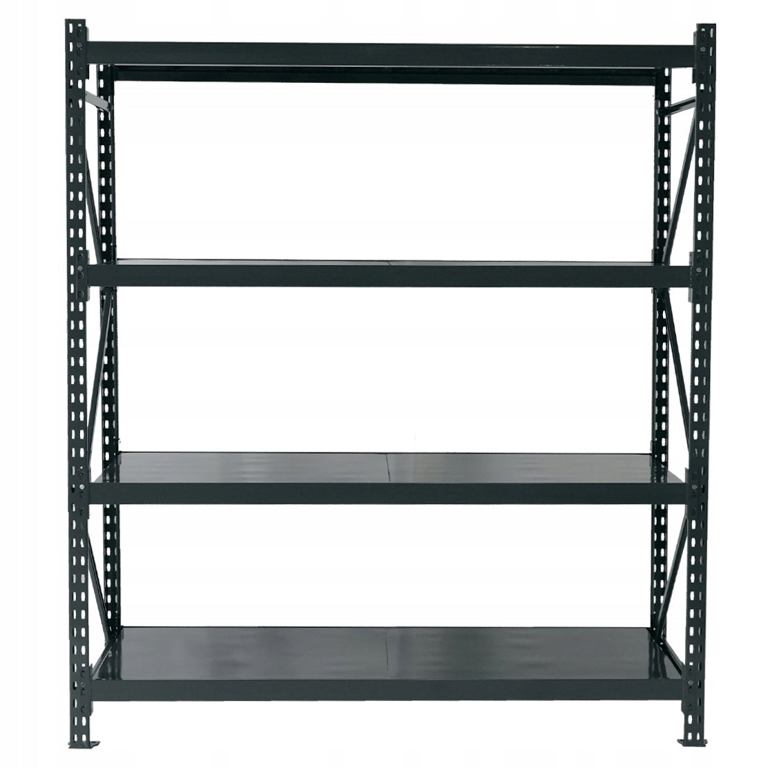WORKSHOP STORAGE METAL RACK GR 200X180X80 STP4 350 kg PER SHELF Packaging status original