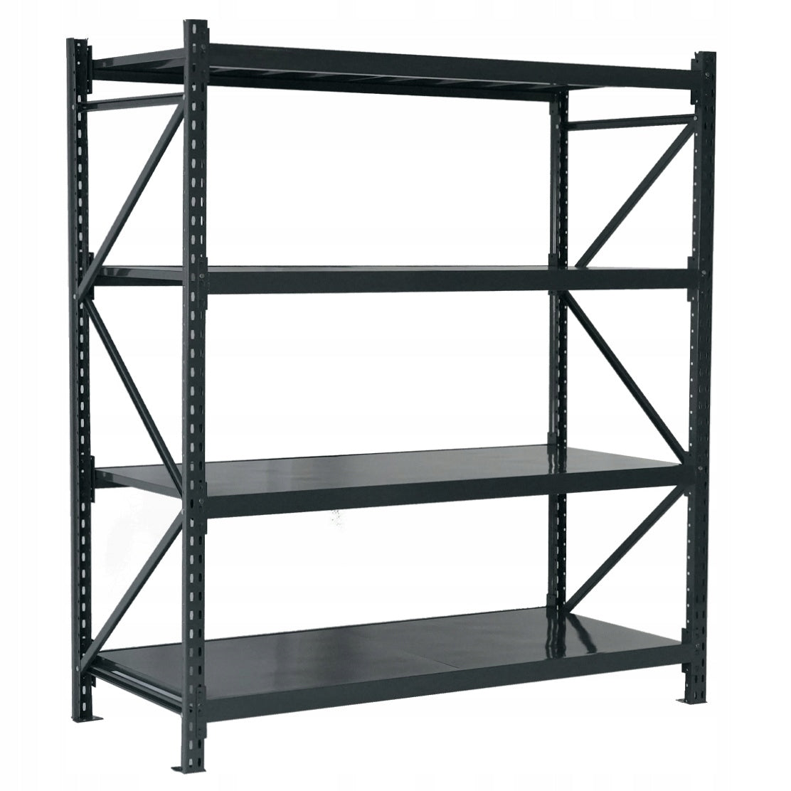 WORKSHOP STORAGE METAL RACK GR 200X180X80 STP4 350 kg PER SHELF