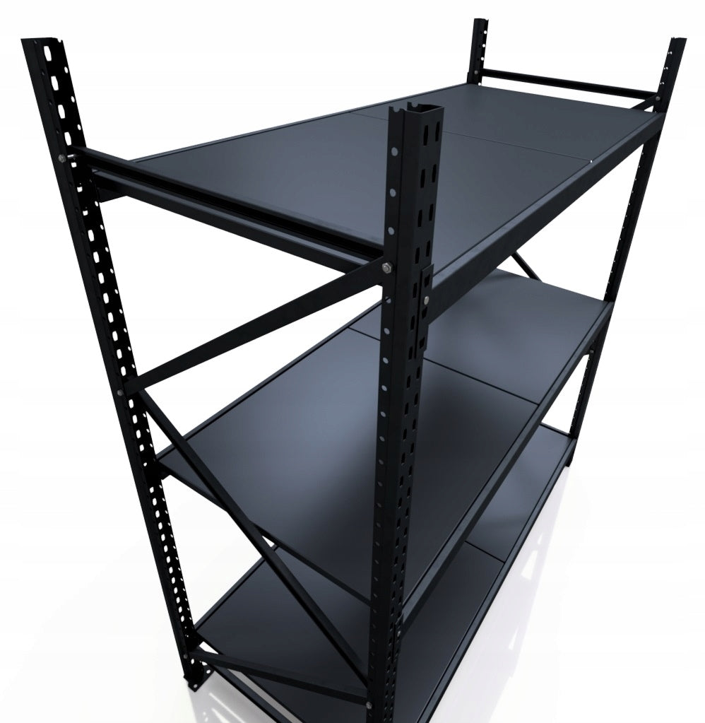 WORKSHOP STORAGE METAL RACK GR 200X520X60 MOP4 350 kg PER SHELF Manufacturer code DGR20052060MOP4