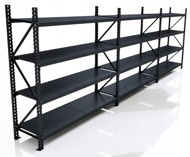 WORKSHOP STORAGE METAL RACK GR 200X520X60 MOP4 350 kg PER SHELF