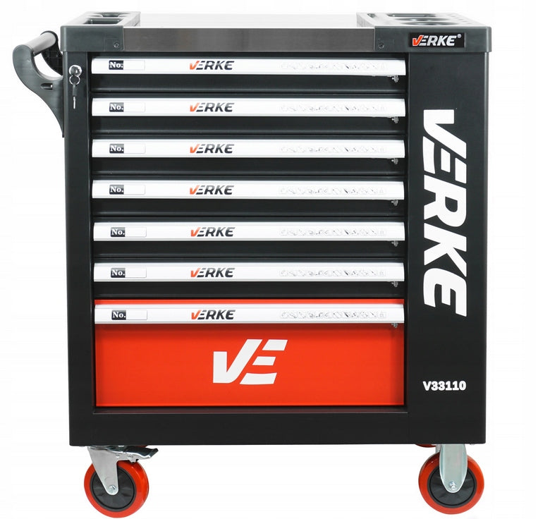 WORKSHOP TOOL CABINET SERVICE TOOL TROLLEY WITH TOOLS 298 Brand Verke