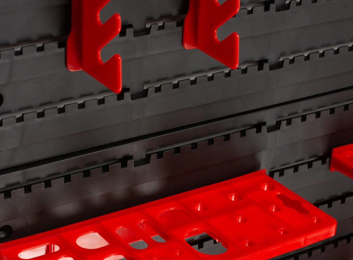 WORKSHOP TOOL WALL LITTER BOXES FOR GARAGE 28 LITTER BOXES 95x55 cm Kind pegboard