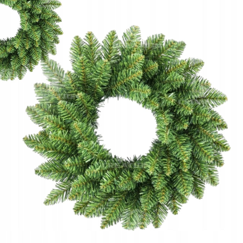 WREATH GARLAND FOR DOOR DECORATIVE AUTUMN REED 50 CM CHRISTMAS