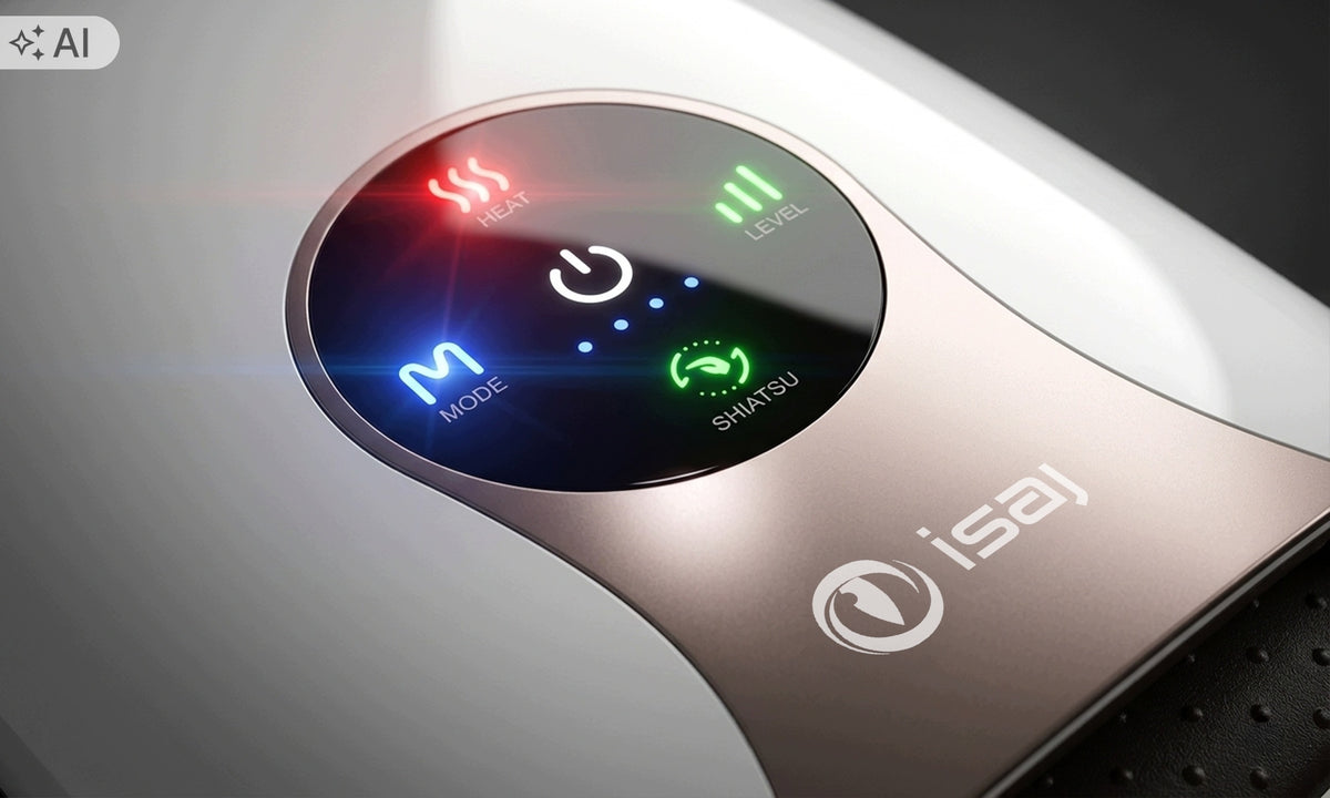 WRIST HAND MASSAGER WIRELESS HEATED COMPRESSION SHIATSU Manufacturer code 3031