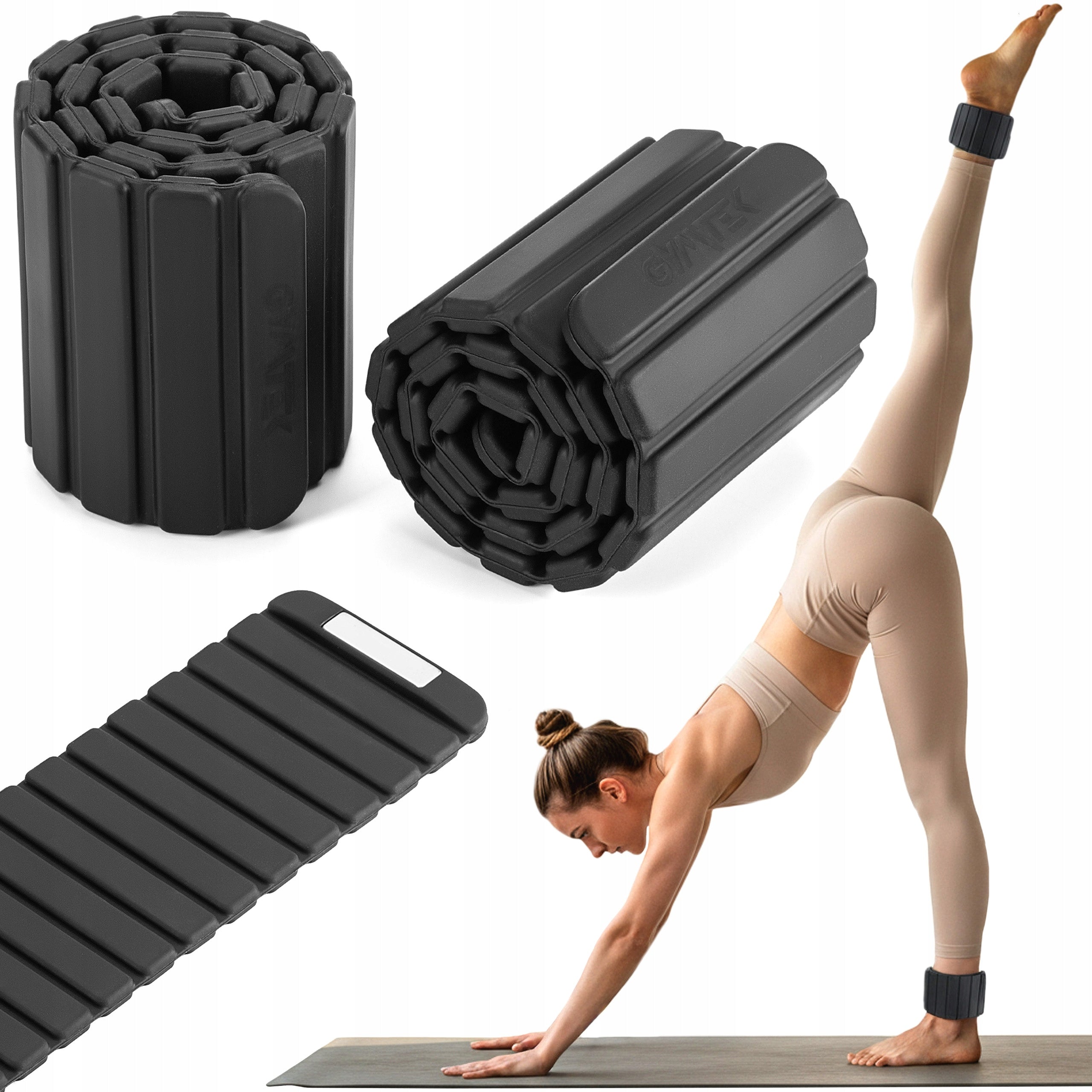 WRIST WEIGHTS ANKLE WEIGHTS MAGNETIC CLASP 2X1KG GYMTEK