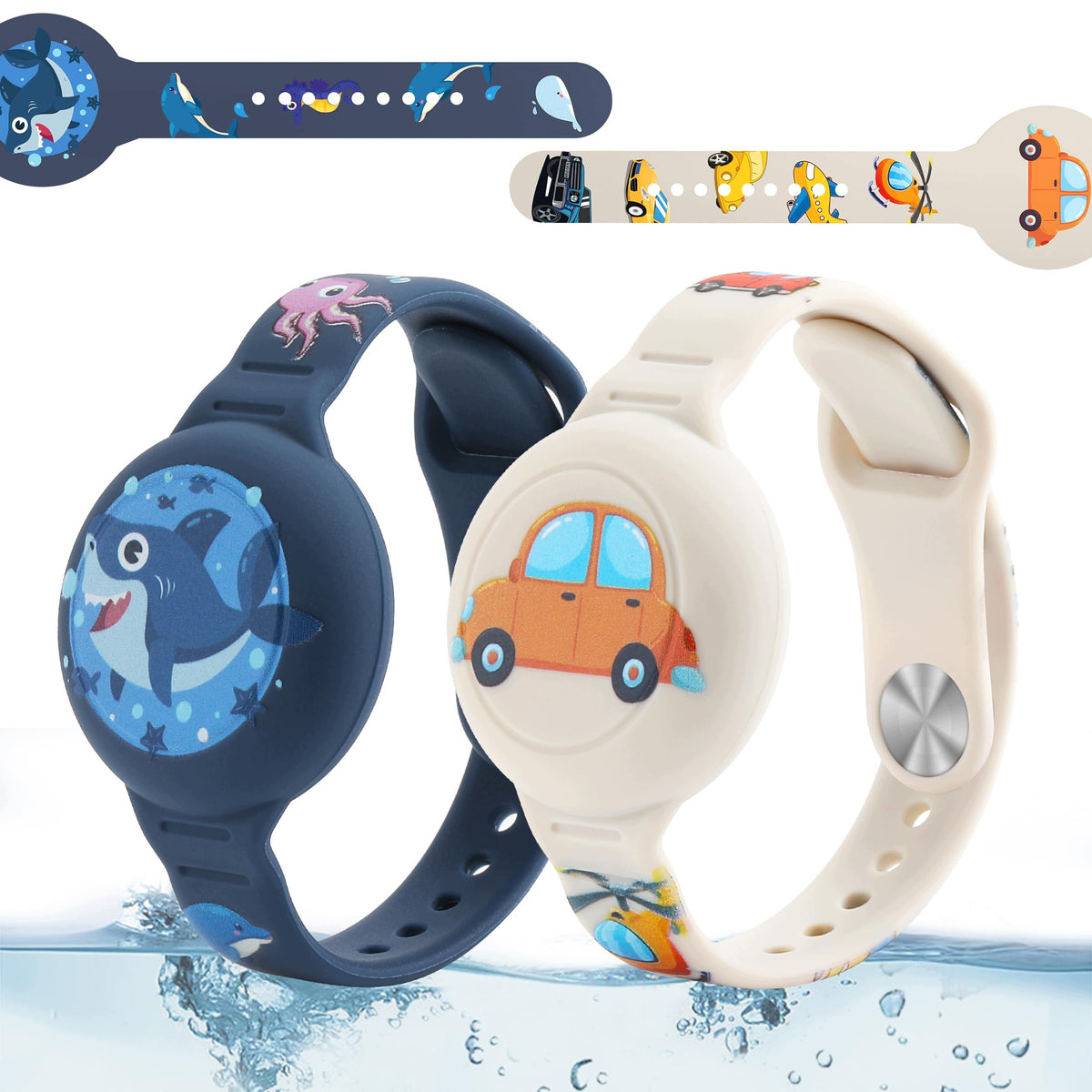 WRISTBAND FOR CHILD TO APPLE AIRTAG 2021 / 2025 2 PCS.