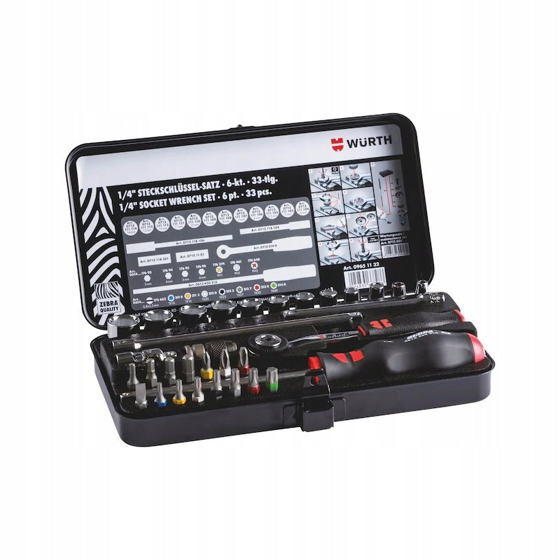 WURTH Socket Wrench Set EAN (GTIN) 4024835668286