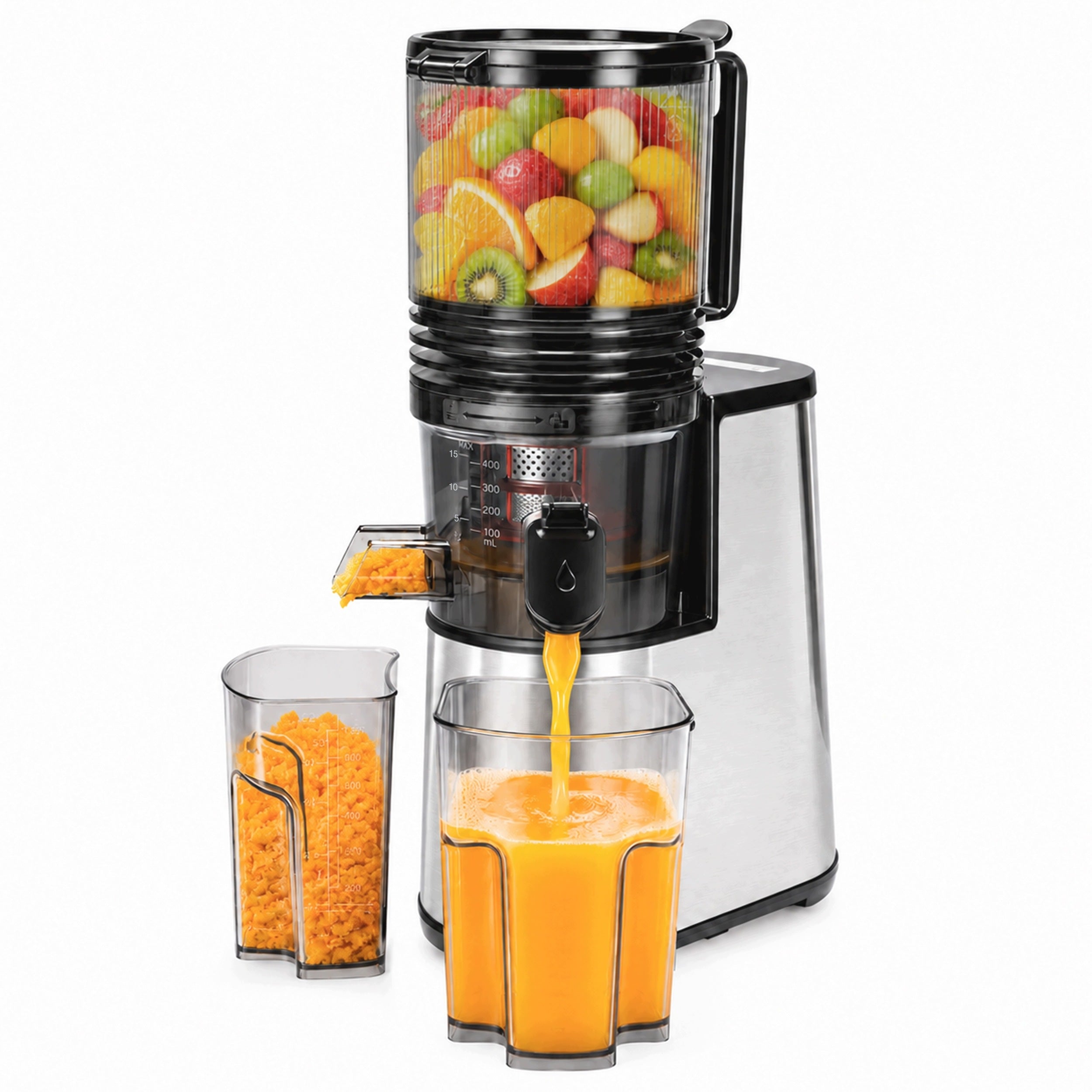 WYCISKARKA WOLNOOBROTOWA DO OWOCÓW I WARZYW 250W, SLOW JUICER, OTWÓR 145mm Manufacturer code 0717544476184